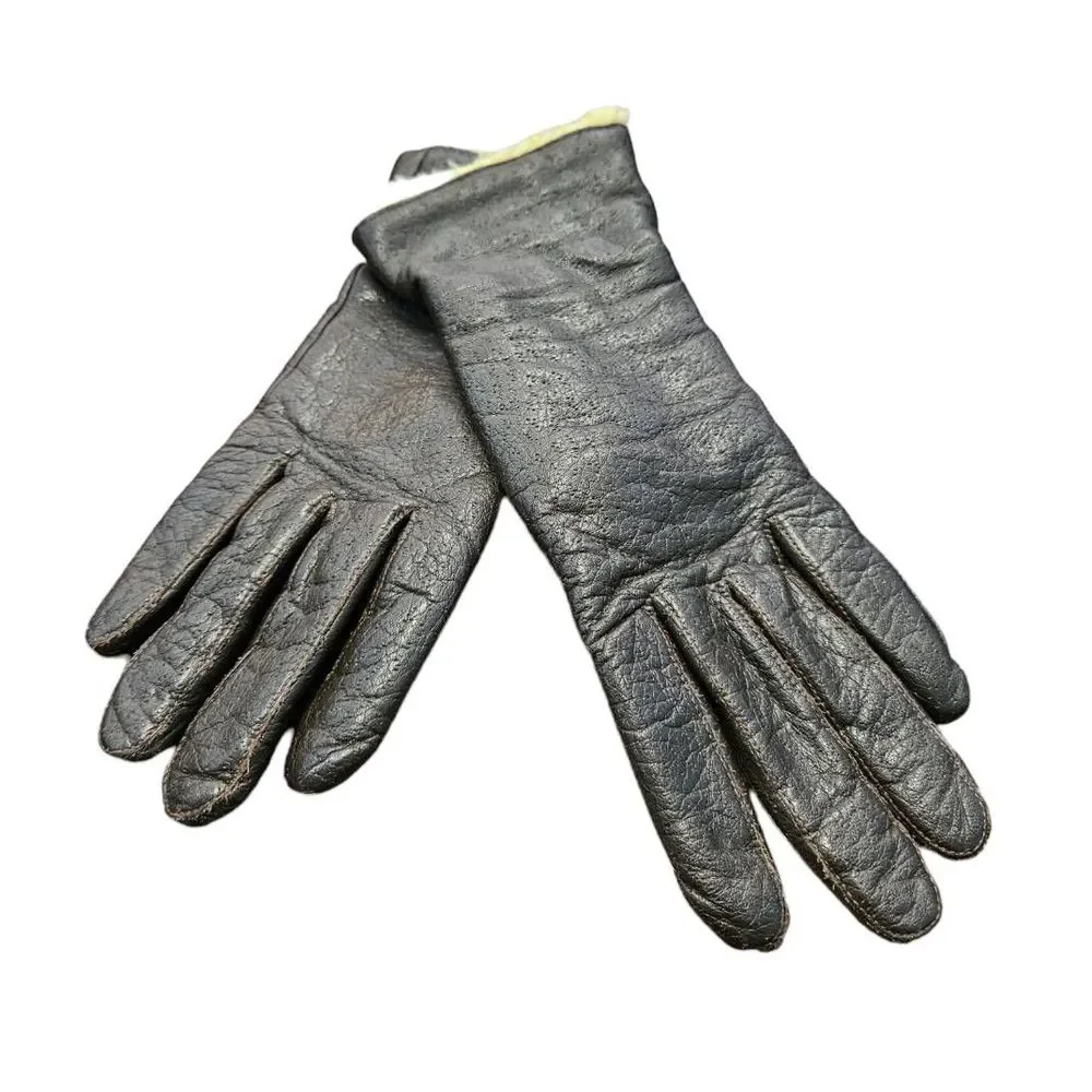 No Brand black leather
